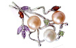 Freshwater pearl Brooches